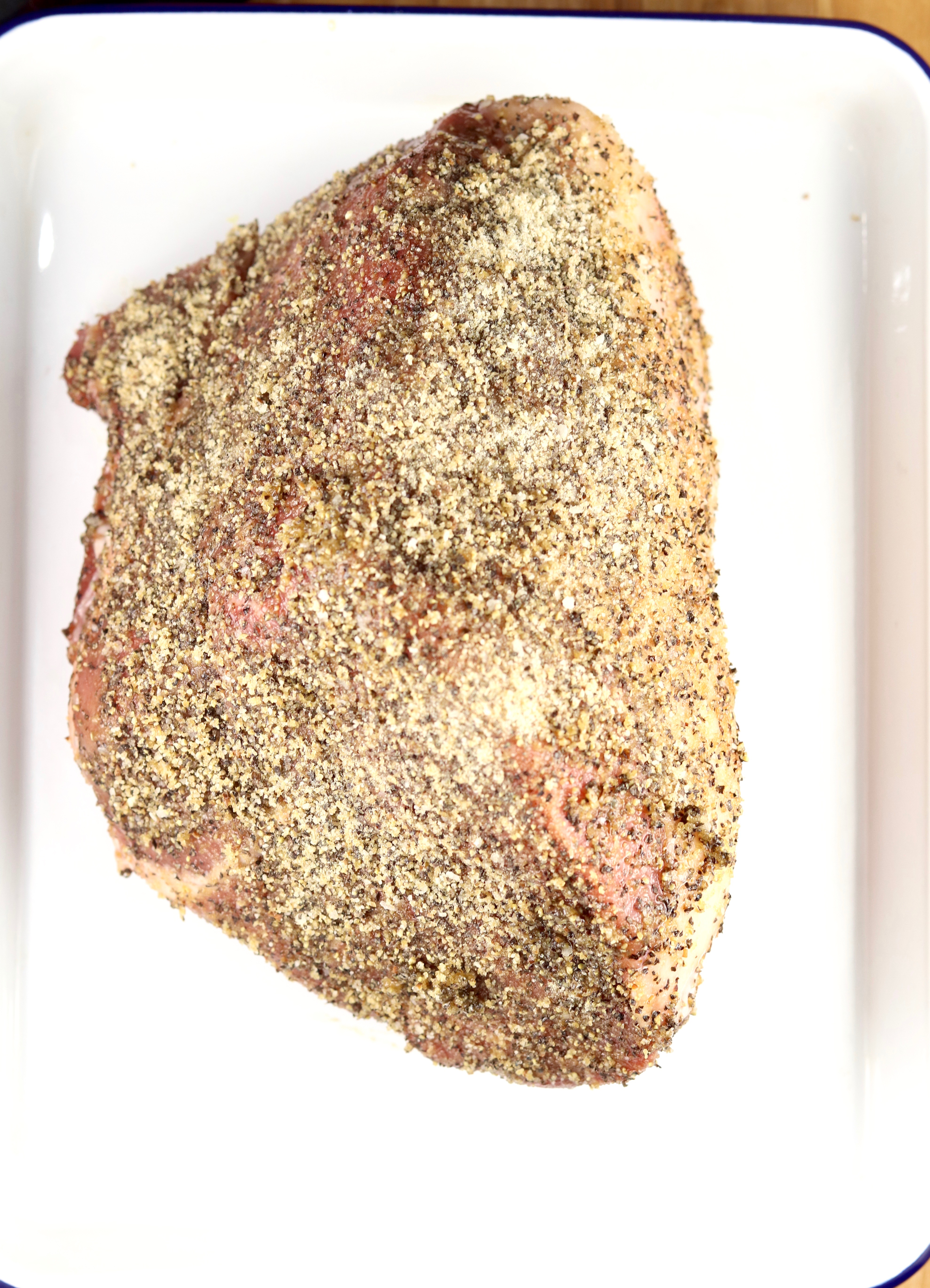 Peppered Rump Grilled Rump Roast {With Pepper Crust} - Out Grilling