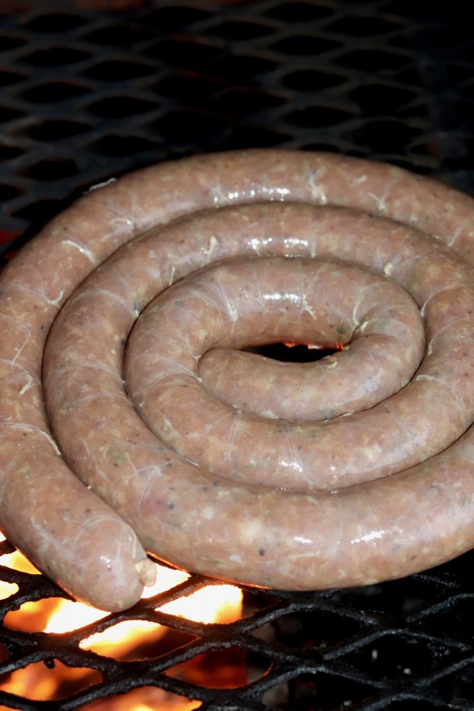 How to smoke sausage links
