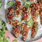 Jalapeno Poppers with Brisket & Bacon