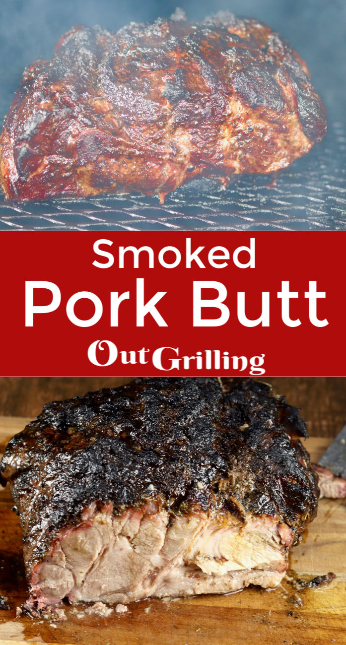 Smoked Pork Butt Collage