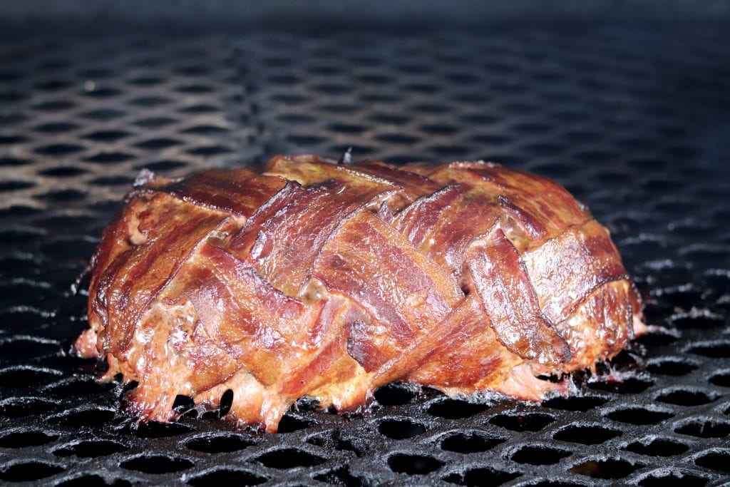 Grilled Bacon Wrapped BBQ Fatty