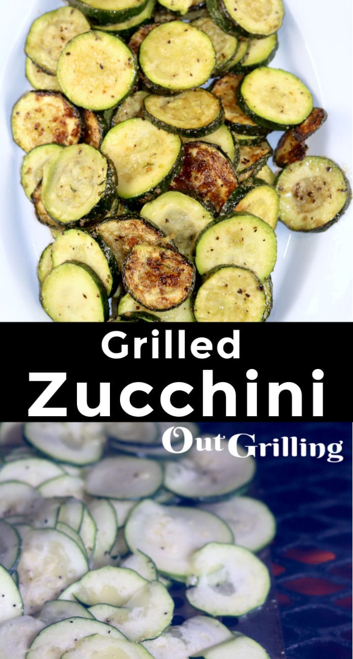 Grilled Zucchini {Low-Carb Side Dish} - Out Grilling