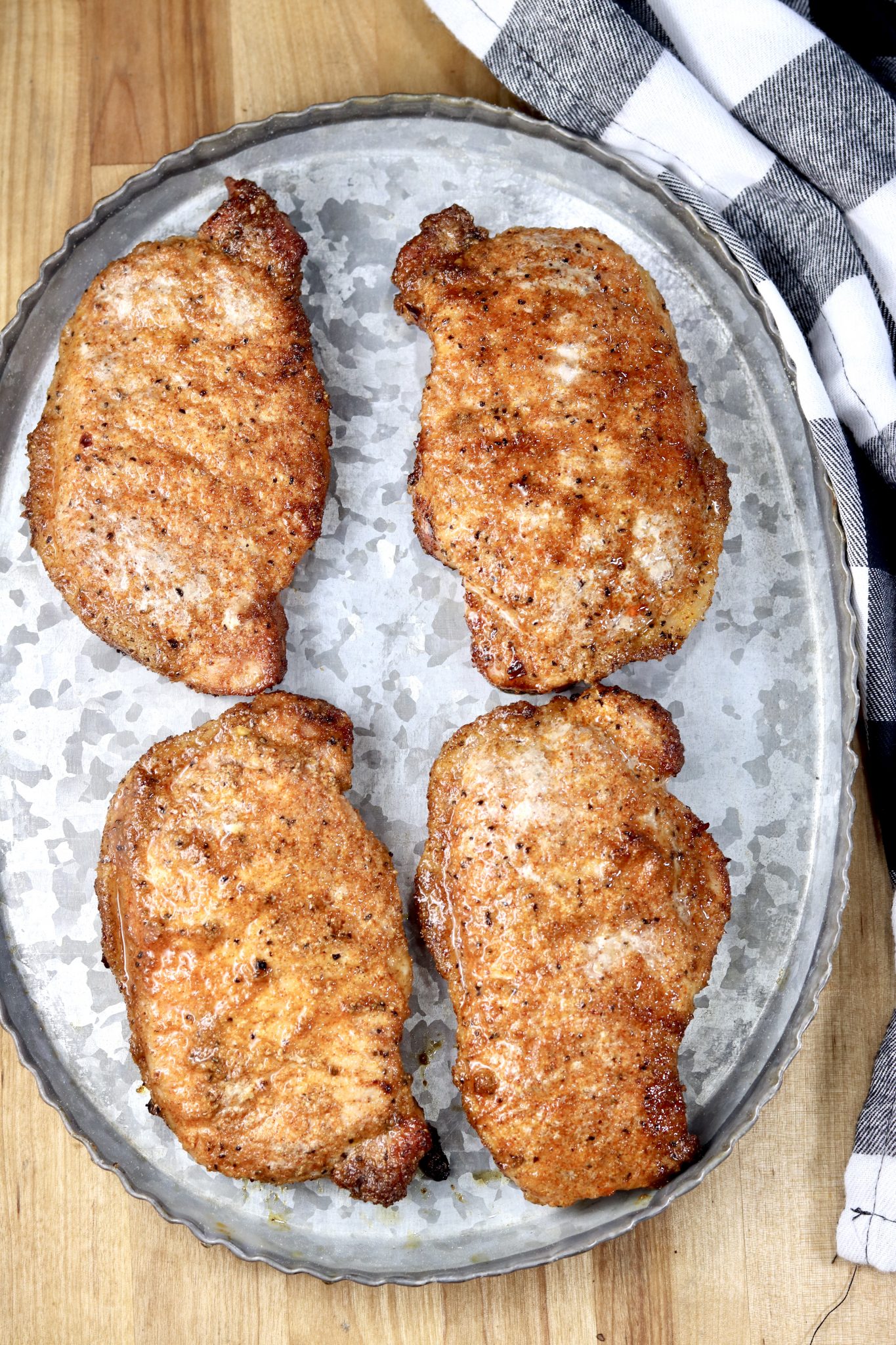 Brown Sugar Pork Chops (Easy Recipe for Grill or Stovetop) - Out Grilling