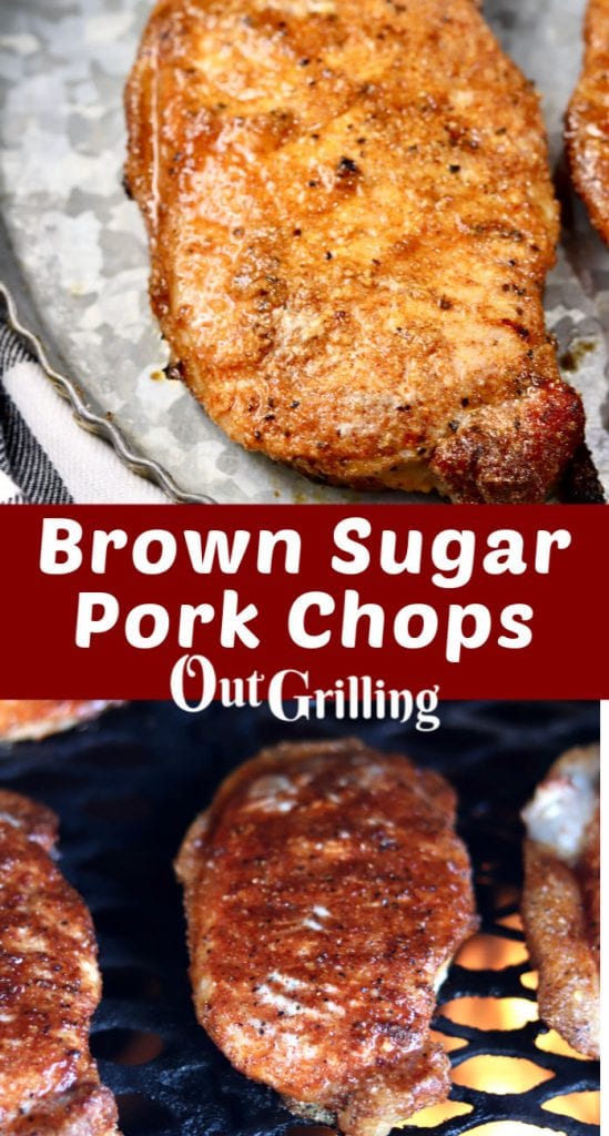 Brown Sugar Pork Chops {Easy Grilling Recipe} - Out Grilling