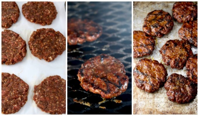 Grilled Burger Patties