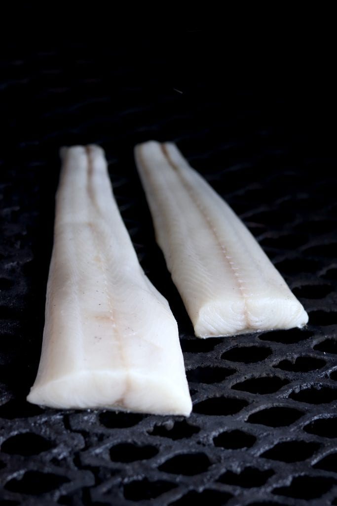 Black Cod on the grill