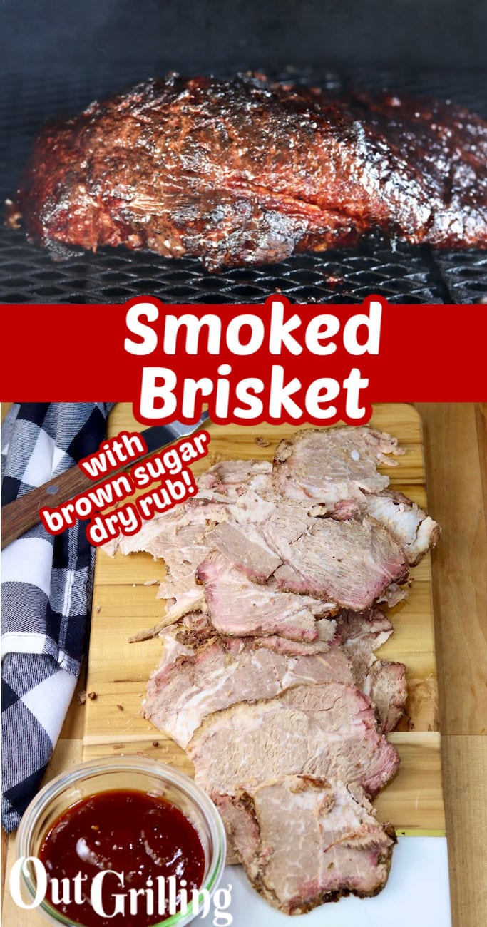 Smoked Brisket collage
