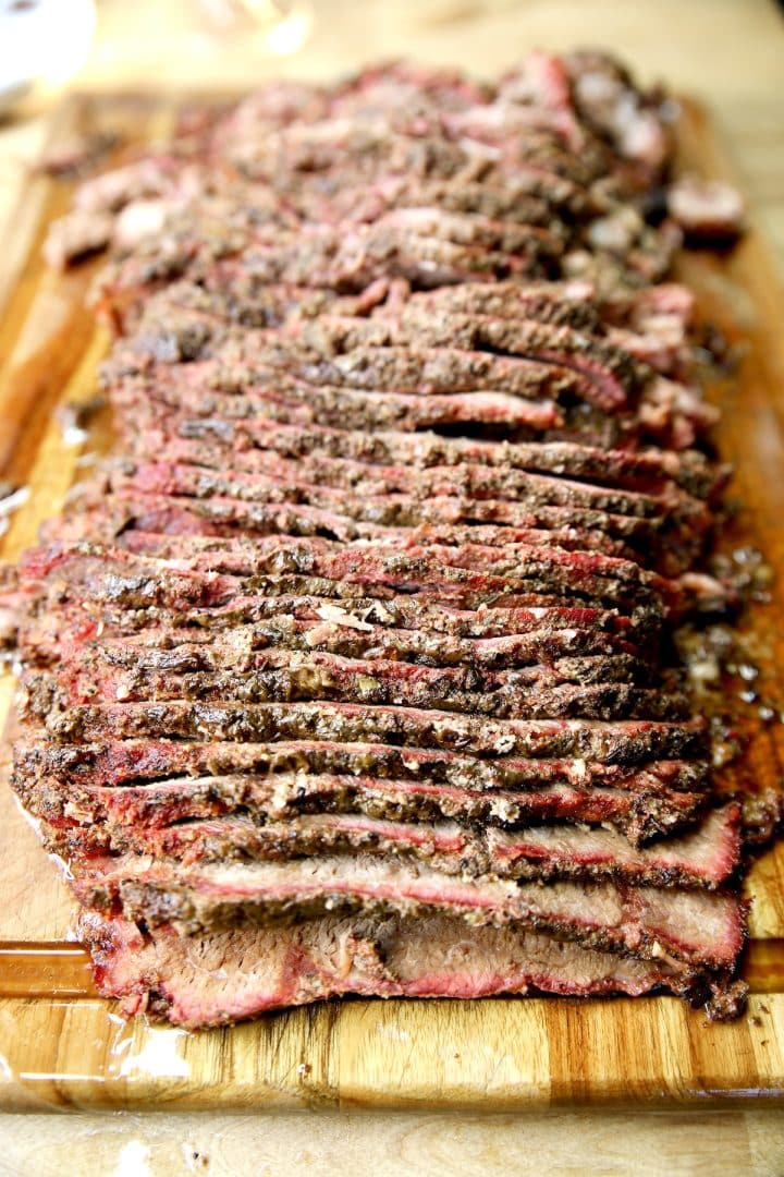 Smoked Brisket with Brown Sugar Dry Rub - Out Grilling