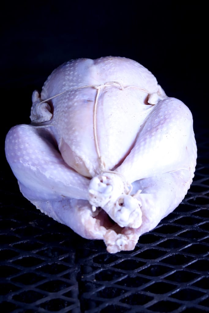turkey on a grill