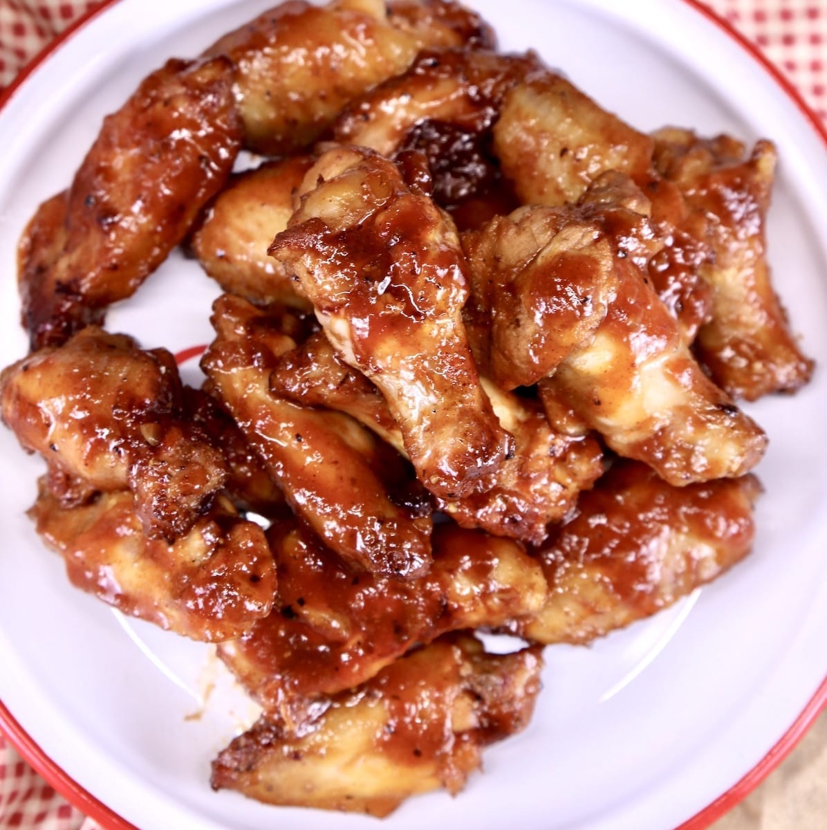 Maple BBQ Chicken Wings