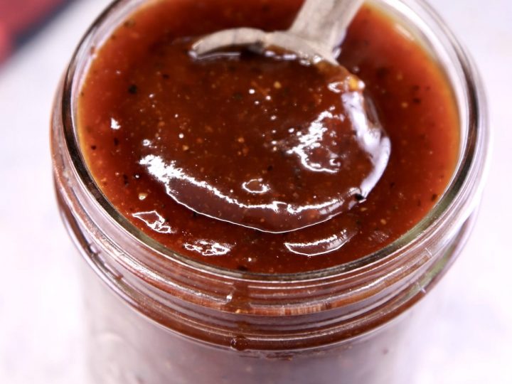 Sweet and Tangy BBQ Sauce Recipe - Thyme For The Table