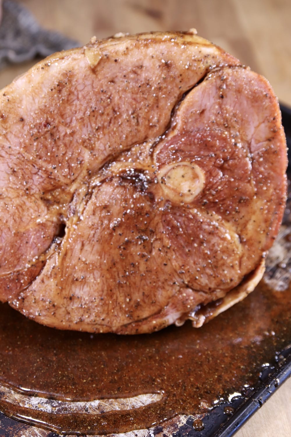 Maple Glazed bone in ham