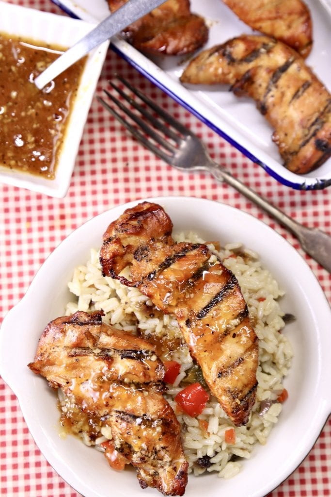Apricot BBQ Chicken Tenders Recipe - Out Grilling