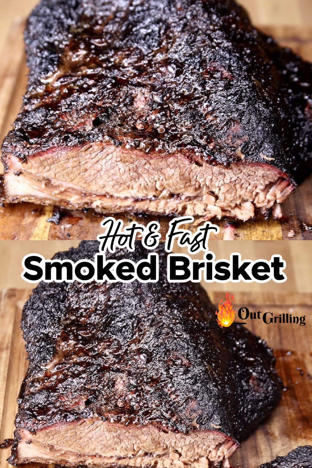 Hot and Fast Smoked Brisket (6 Hour Cook) - Out Grilling