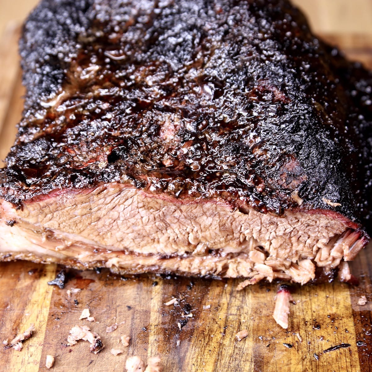 Hot and Fast Smoked Brisket