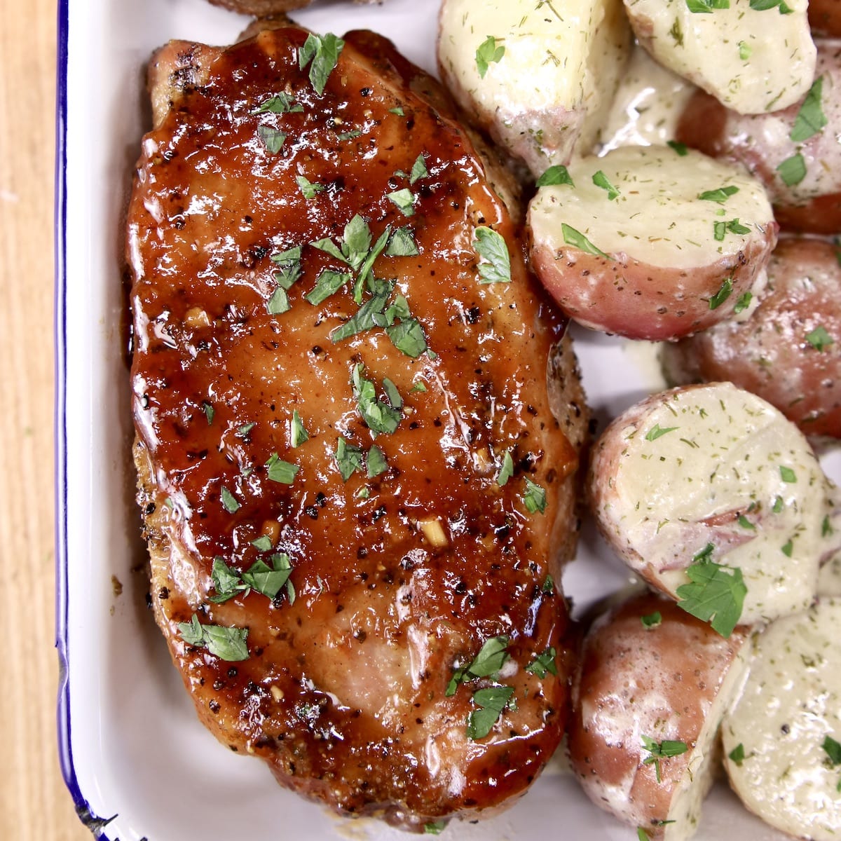 Sweet and Tangy BBQ Pork Chops