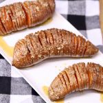 grilled hasselback sweet potatoes