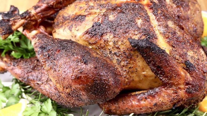 Grilled Whole Turkey Recipe - Grillseeker