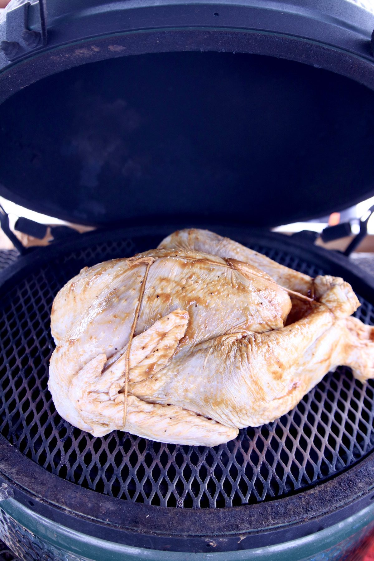 grilling a  turkey