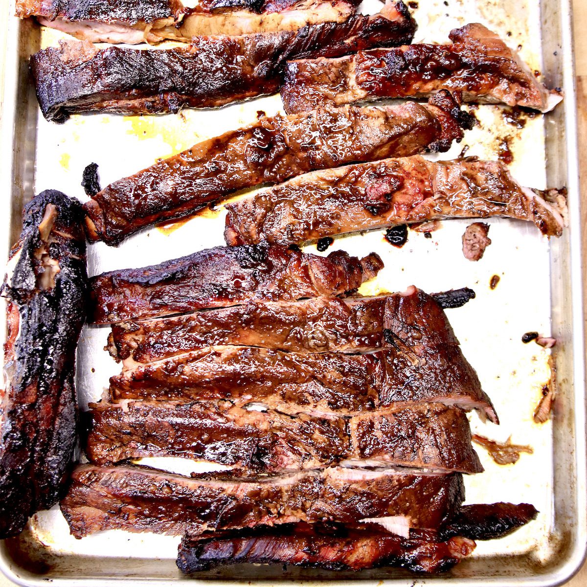 Spare Ribs with Mop Sauce
