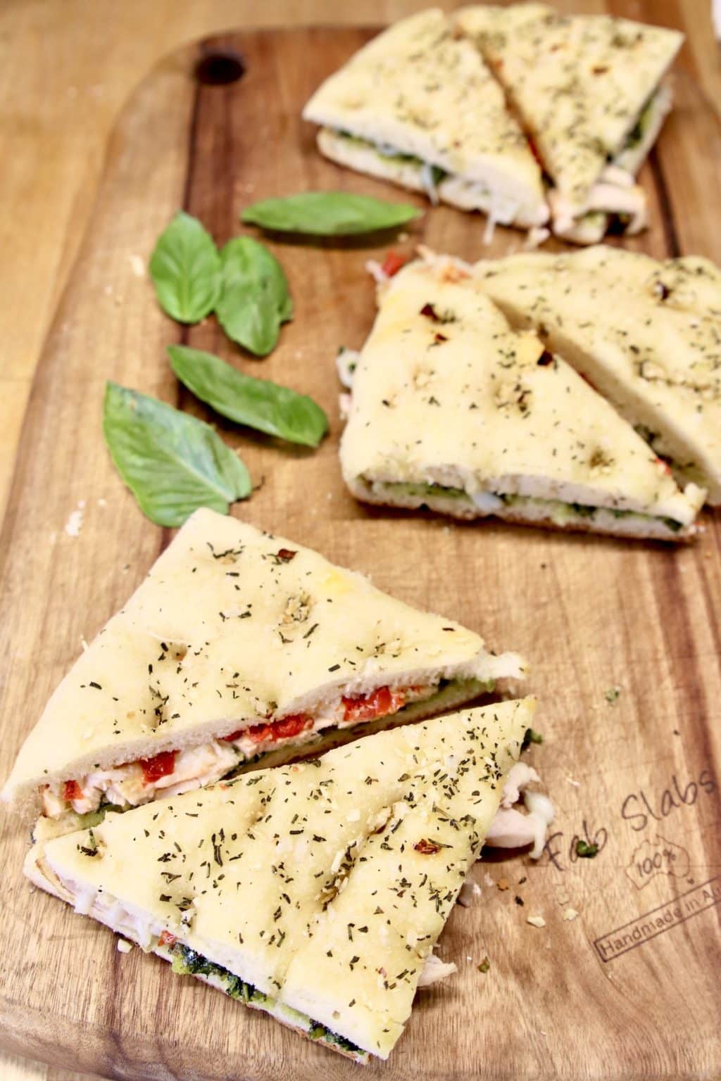 Pesto Chicken Sandwiches Out Grilling