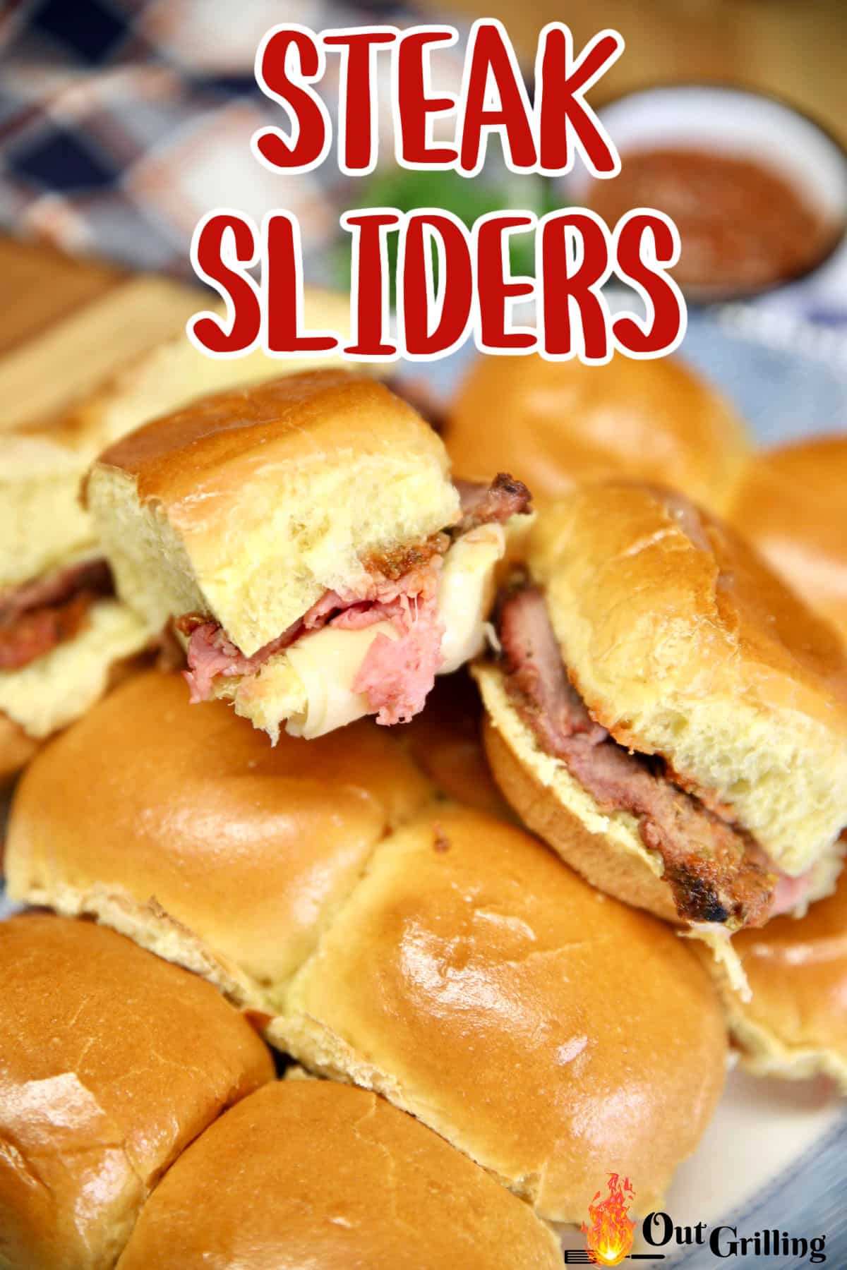 Steak Sliders Out Grilling 