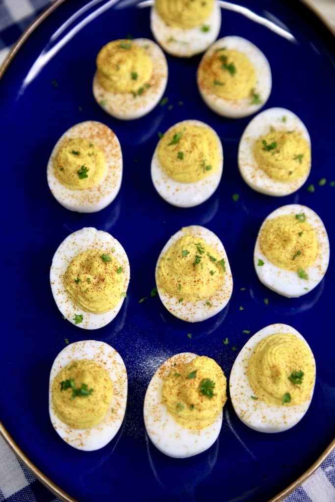 Deviled Eggs (Easy Recipe) - Out Grilling