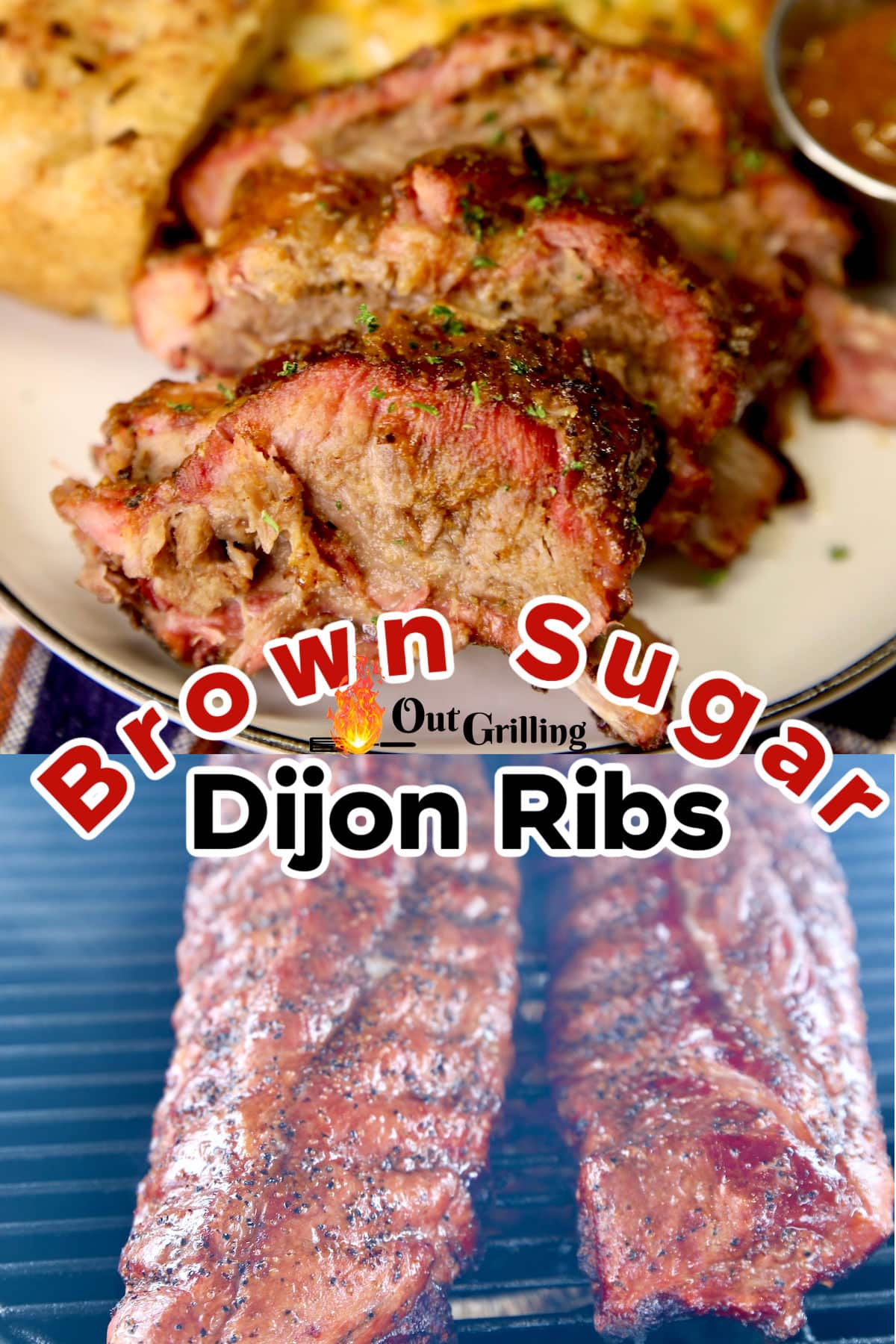 Brown Sugar Dijon Ribs - Out Grilling