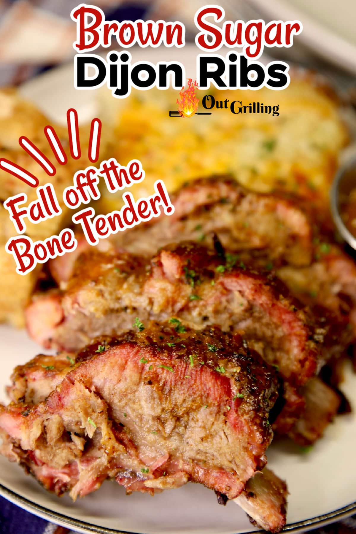 Brown Sugar Dijon Ribs - Out Grilling