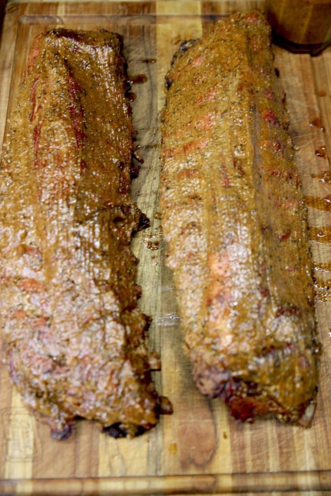 Brown Sugar Dijon Ribs - Out Grilling