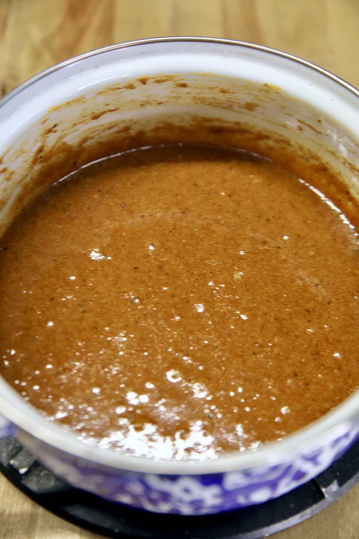 Brown Sugar Dijon Mustard sauce for grilled ribs.