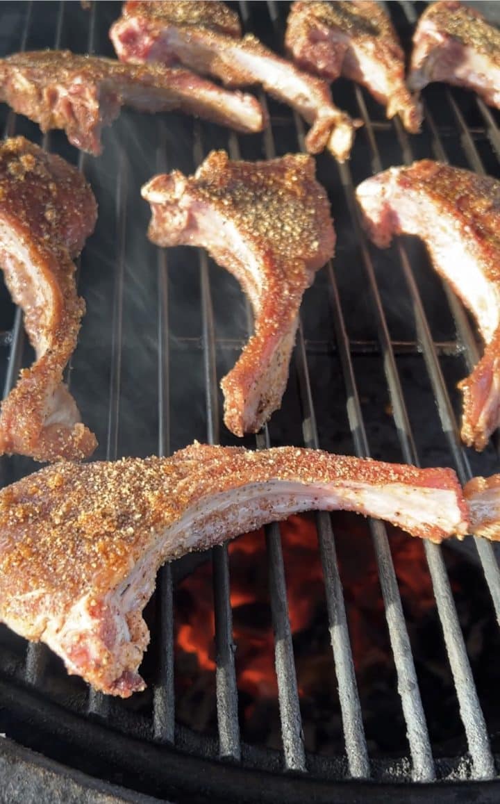 Grilled Venison Chops Out Grilling