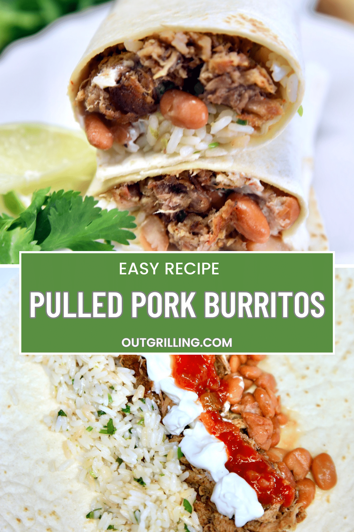 Pulled Pork Burritos - Out Grilling
