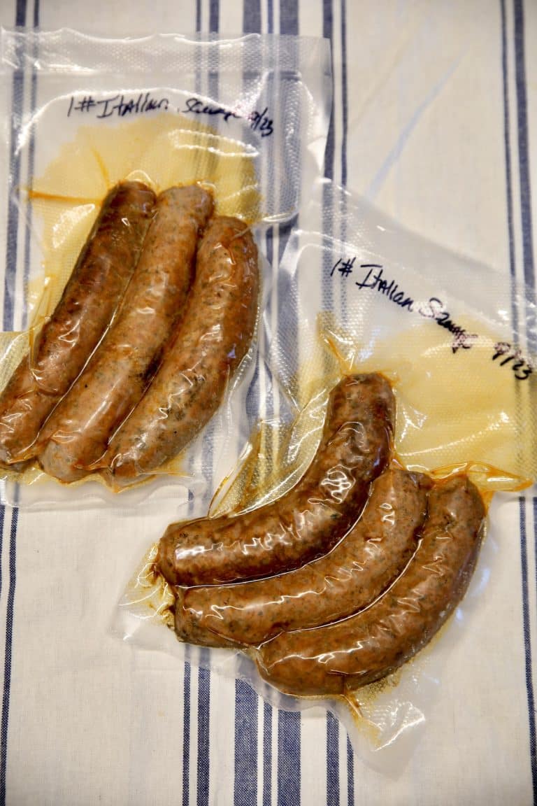 Smoked Italian Sausage {Sweet or Spicy} - Out Grilling