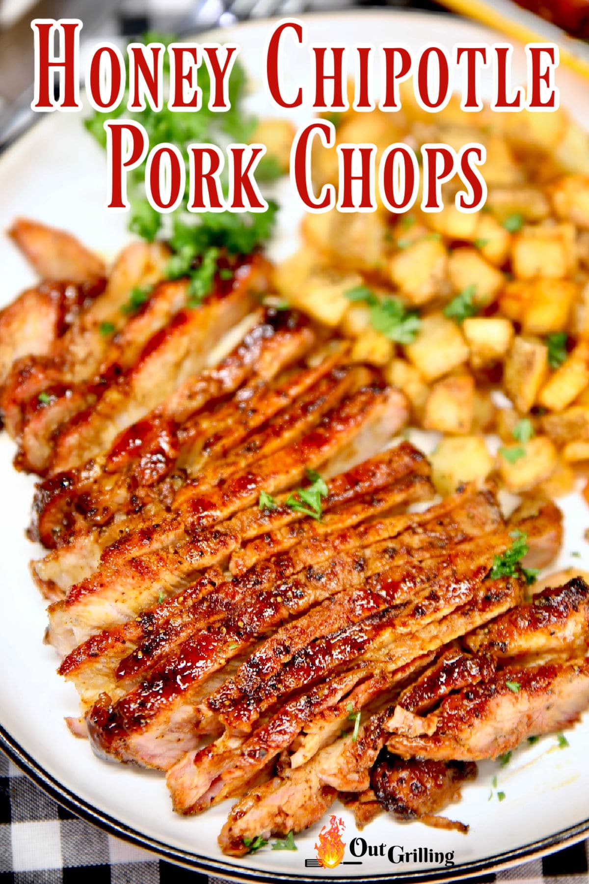 Grilled Honey Chipotle Pork Chops (Quick and Easy Recipe) - Out Grilling
