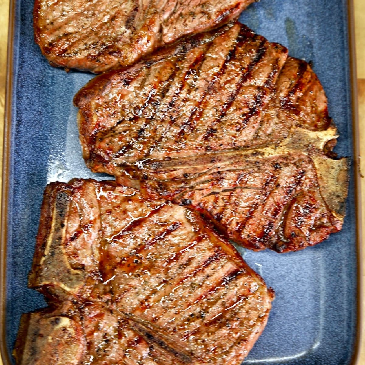 Grilled T-Bone Steaks