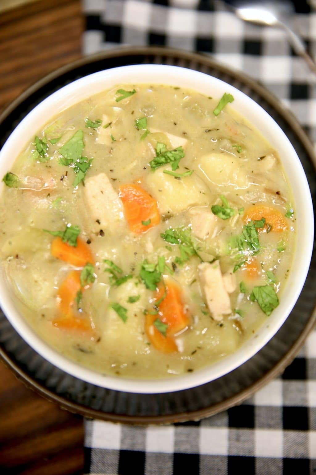 Smoked Chicken and Dumplings (Easy Homemade Recipe) - Out Grilling