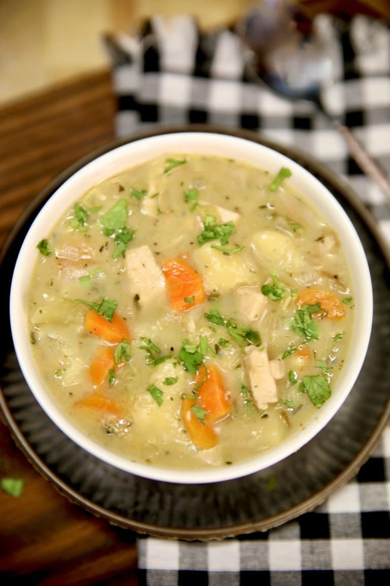 Smoked Chicken and Dumplings (Easy Homemade Recipe) - Out Grilling